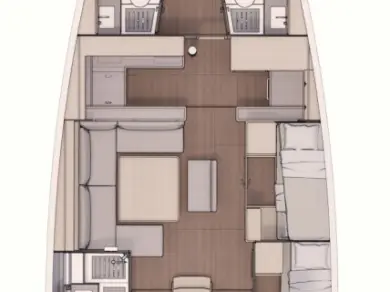 Wynajem Żaglowiec w Trogir - Dufour Dufour 530