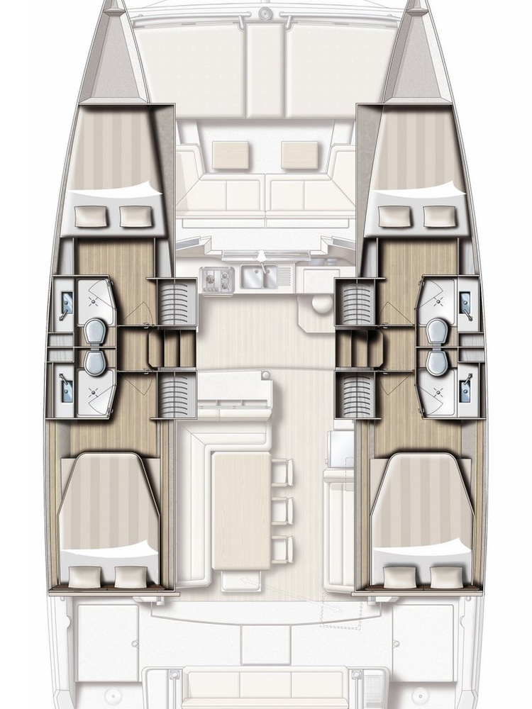 Wynajem łodzi Lefkáda tanio Bali 4.1