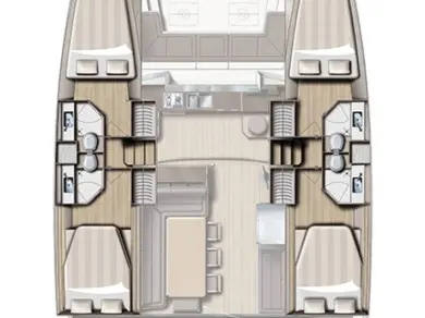 Wynajem łodzi Bali Bali 4.3 w Plataniás na SamBoat 