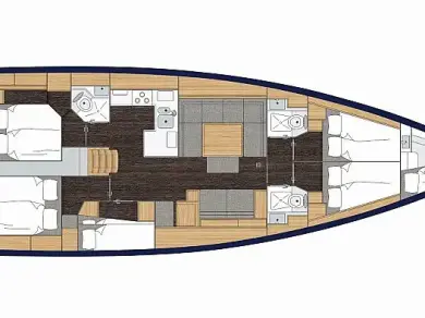 Bavaria Bavaria C50 między profesjonalistami a osobami prywatnymi w Lefkáda