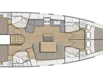 Wynajem w Lefkáda- Bénéteau Oceanis 46.1 na SamBoat