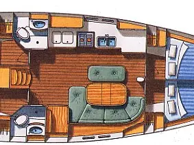 Wynajem łodzi Lefkáda tanio Oceanis 473 Clipper