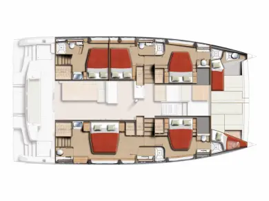 Wynajmij Bali Bali 5.2 - 5 + 2 cab. w Kaštela
