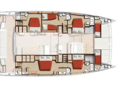 Wynajmij Katamaran z lub bez skippera Bali w Kaštela