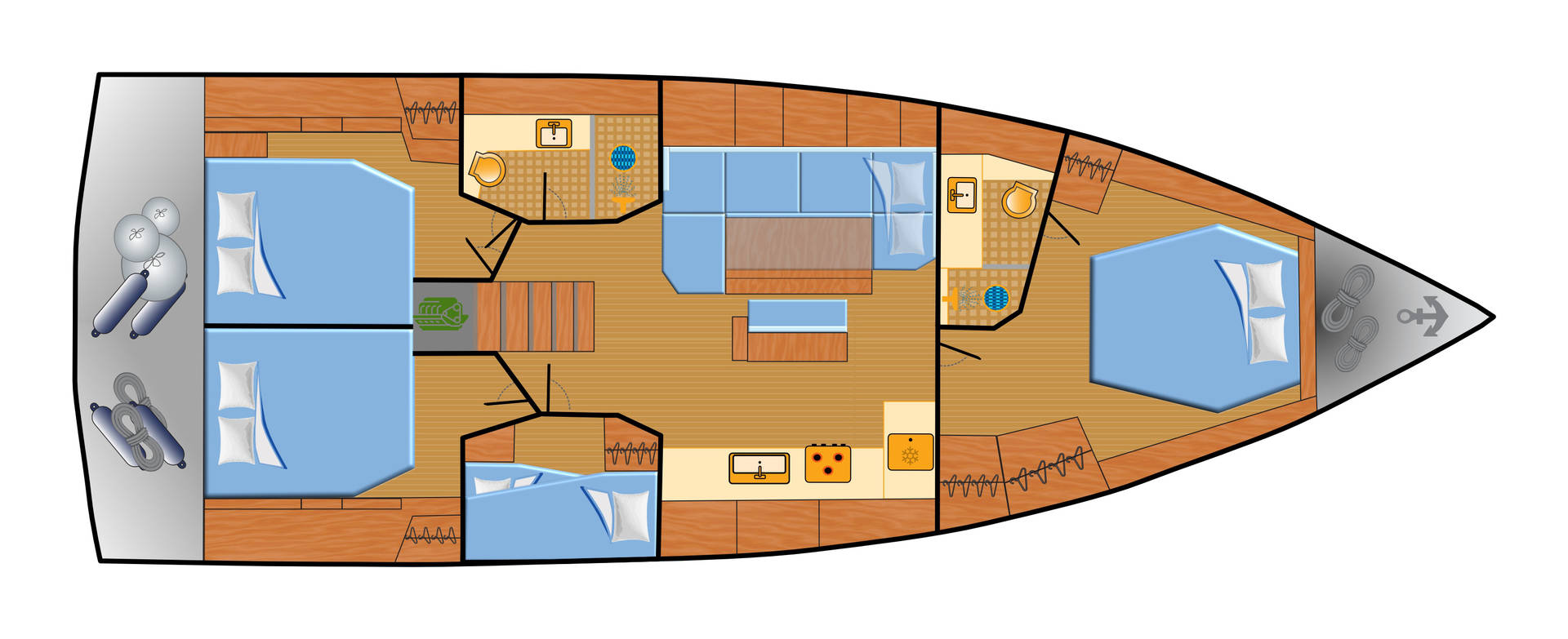 Wynajmij Hanse Hanse 460 w Can Pastilla