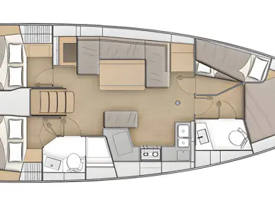 Bénéteau Oceanis 40.1 między profesjonalistami a osobami prywatnymi w Palma de Mallorca