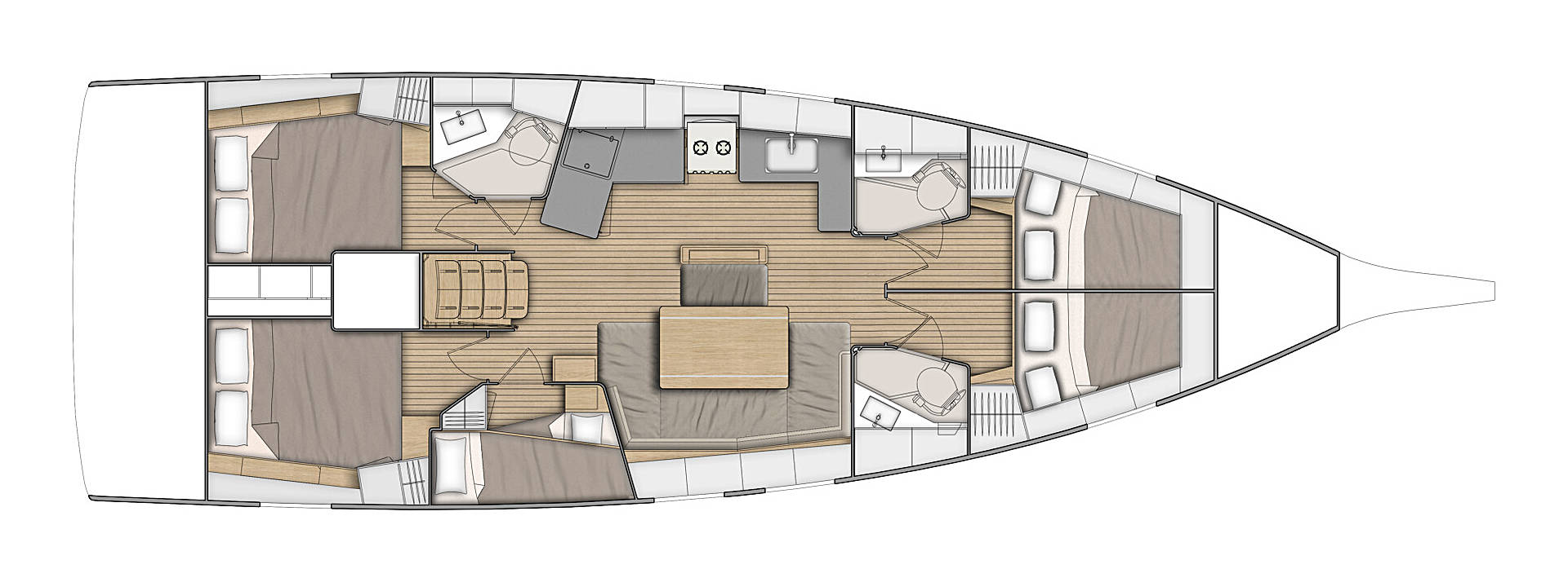 Wynajmij Bénéteau Oceanis 46.1 w Can Pastilla