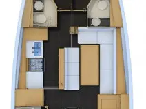 Jeanneau Jeanneau 54 między profesjonalistami a osobami prywatnymi w Split