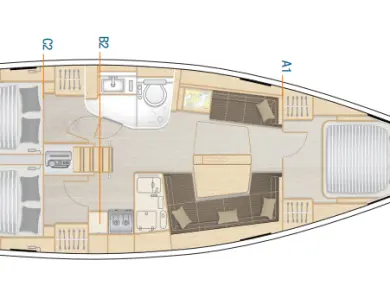 Wynajem łodzi Hanse Hanse 418 w Goecek na SamBoat 