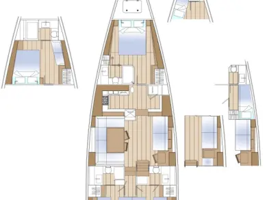 Wynajem łodzi Solaris Solaris 64 RS w Pirovac na SamBoat 