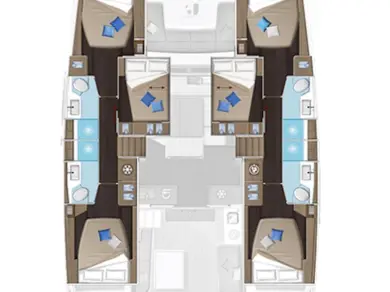 Katamaran do wynajmu w Trogir w najlepszej cenie