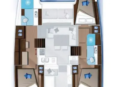 Wynajmij Lagoon Lagoon 40 w Marina (City)