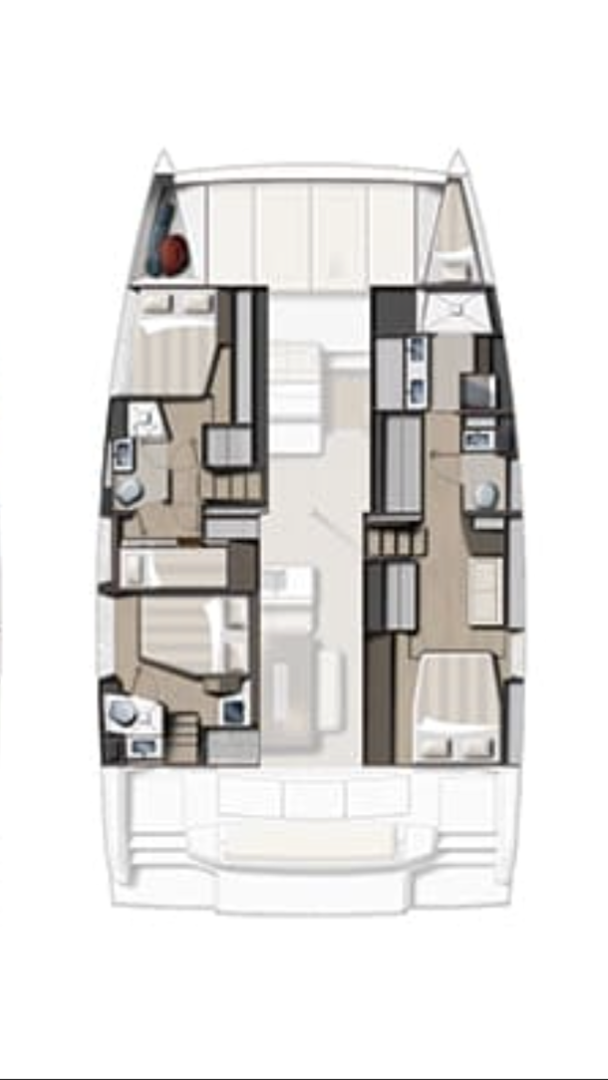 Wynajmij Katamaran z lub bez skippera Bali w Donji Seget