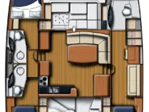 Leopard Catamarans / Robertson & Caine Leopard 45 - 3 + 1 cab. między profesjonalistami a osobami prywatnymi w Donji Seget