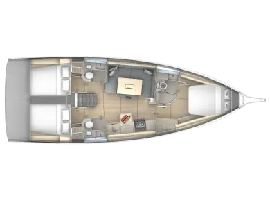 Wynajem łodzi Goecek tanio Dufour 41