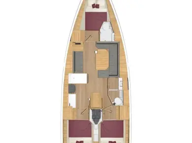 Wynajem łodzi Fethiye tanio Bavaria C38