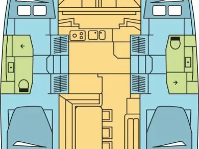 Wynajem Katamaran w Nassau - Bali Bali 4.2