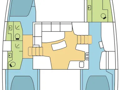 Wynajmij Katamaran z lub bez skippera Lagoon w Parham Town