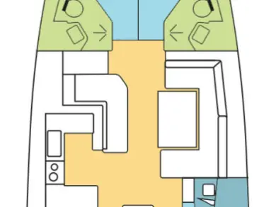 Wynajem Żaglowiec w Lefkáda - Bénéteau Oceanis 51.1
