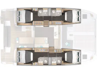 Wynajem Katamaran w Kaštela - Lagoon Lagoon 43