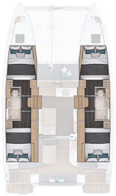Wynajmij Lagoon Lagoon 38 w Nea Peramos