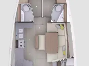 Wynajem łodzi Bénéteau Oceanis 47 - 5 cab. w Nea Peramos na SamBoat 