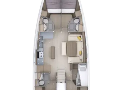 Wynajem w Kos- Bénéteau Oceanis 52 - 6 cab. na SamBoat