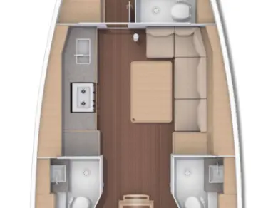 Dufour Dufour 390 między profesjonalistami a osobami prywatnymi w Marmaris