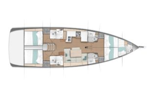 Wynajem Żaglowiec w Nea Peramos - Jeanneau Sun Odyssey 490
