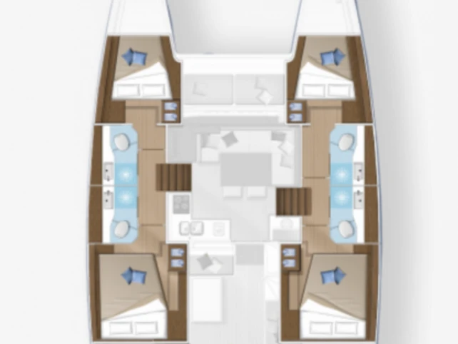 Wynajmij Lagoon Lagoon 40 w Road Town