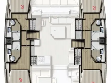 Wynajem Katamaran Bali z patentem 