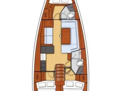 Wynajem łodzi Pula tanio Oceanis 41.1