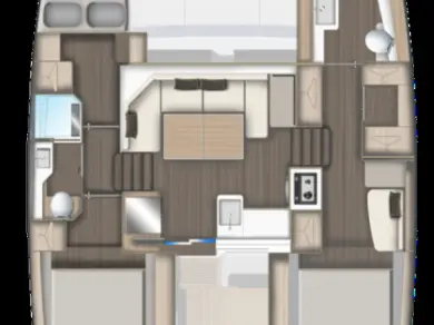 Wynajem łodzi Pirovac tanio Aventura 37 - 3 cab.