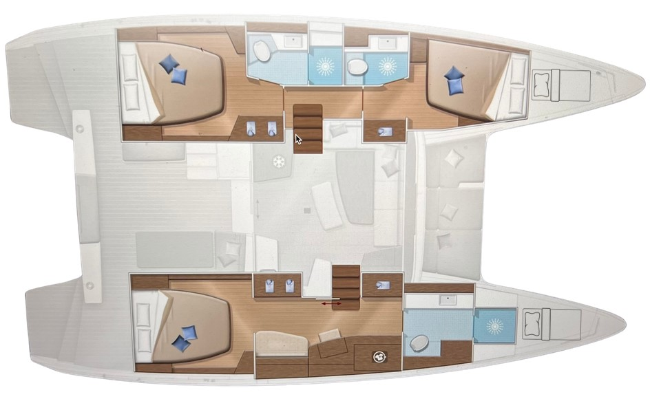 Wynajem Katamaran w Rogoznica - Lagoon Lagoon 42 Millenium