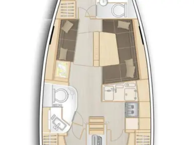 Wynajmij Żaglowiec z lub bez skippera Hanse w Denia