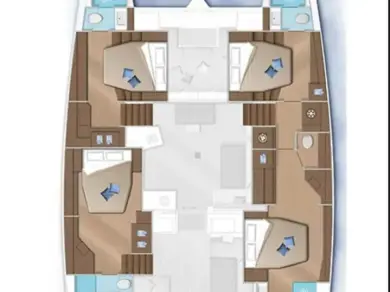 Lagoon Lagoon 52 F między profesjonalistami a osobami prywatnymi w Mai Khao