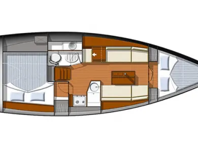 Wynajem łodzi San Vincenzo tanio Sun Odyssey 33i