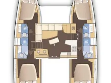 Wynajem Katamaran Lagoon z patentem 