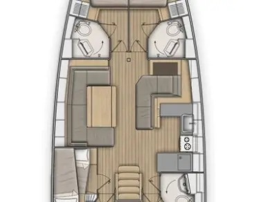 Wynajem łodzi Capo d'Orlando tanio Oceanis 51.1