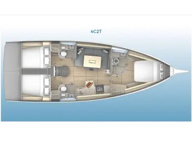 Wynajem Żaglowiec w Palermo - Dufour Dufour 41
