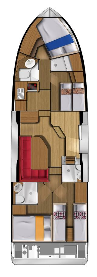 Wynajmij Houseboat Holidays Italia S.R.L. Minuetto 8 w Casale sul Sile