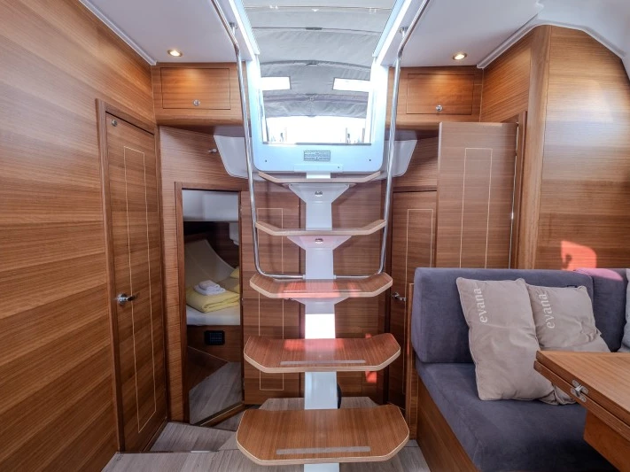 Wynajem Żaglowiec Elan z patentem 