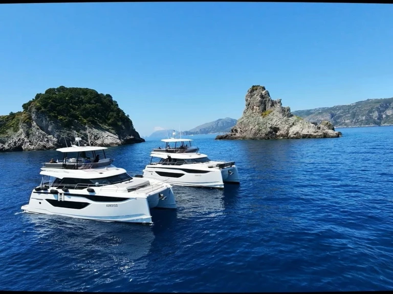 Wynajem łodzi Castellammare di Stabia tanio Prestige M48