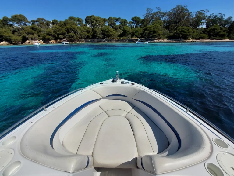 Four Winns Horizon 240 między profesjonalistami a osobami prywatnymi w Port de la Rague