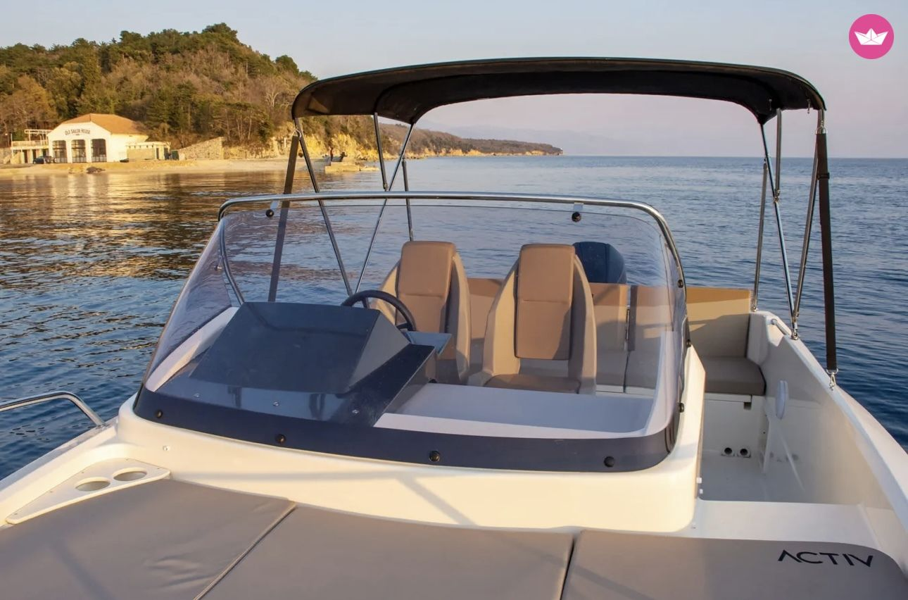 Wynajem w Kolýmpia- Quicksilver Activ 675 Sundeck na SamBoat