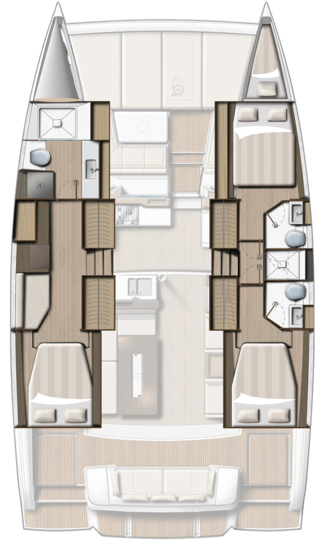 Katamaran do wynajmu w Sveti Filip i Jakov w najlepszej cenie