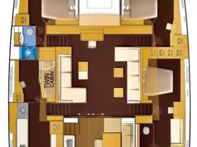 Wynajem Katamaran w Bodrum - Lagoon Lagoon 620