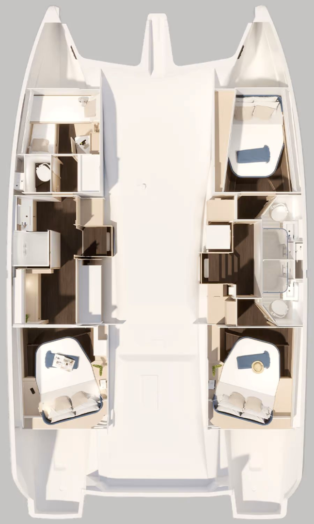 Wynajem łodzi Fountaine Pajot Fountaine Pajot FP 44 Maestro - 3 cab. w Road Town na SamBoat 