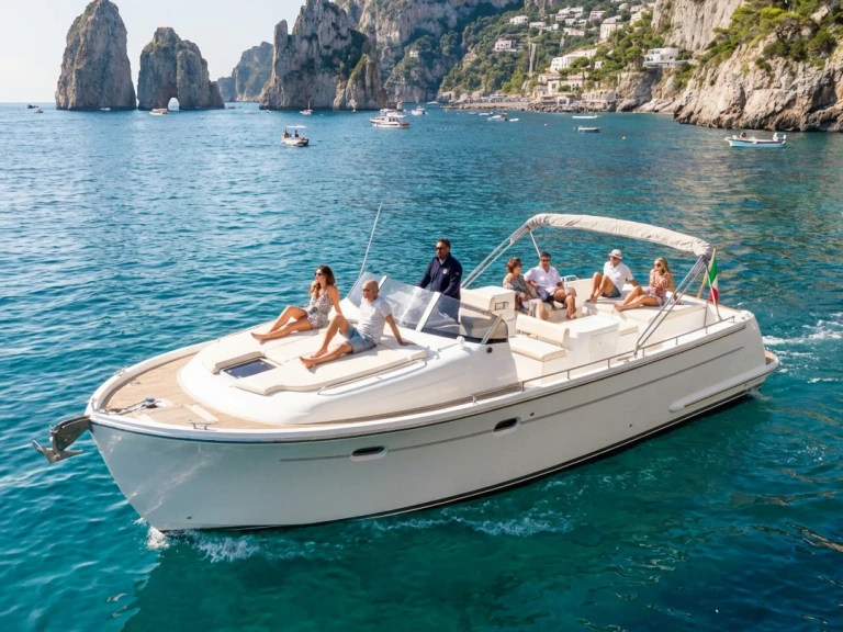 Motorówka do wynajmu w Positano w najlepszej cenie