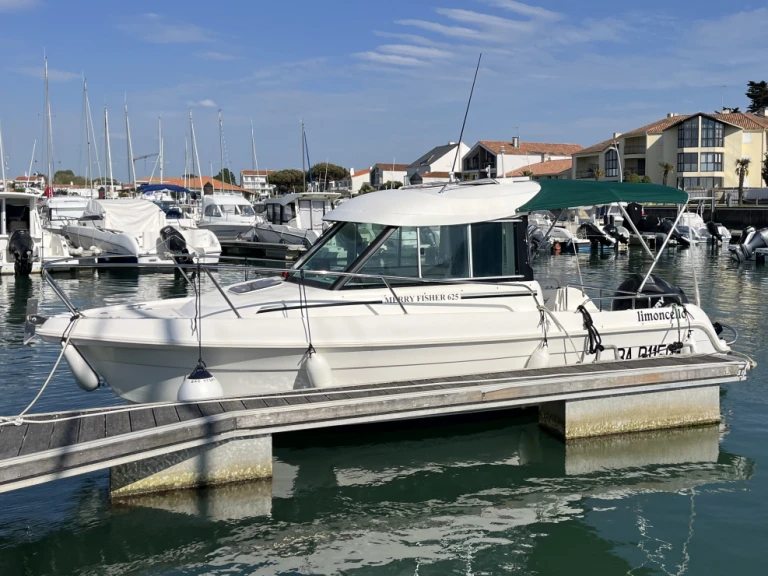 Wynajem Motorówka w Saint-Gilles-Croix-de-Vie - Jeanneau Merry Fisher 625 HB